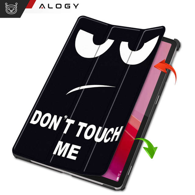 Etui do Lenovo Tab K11E / M11 10.95" TB330FU / TB330XU / TB331FC obudowa na tablet Case Alogy Book Cover Don't Touch me