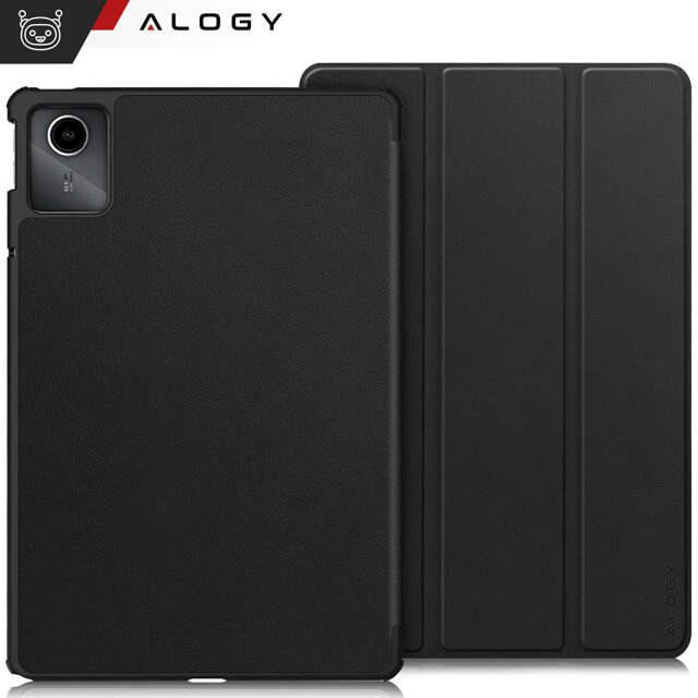 Etui do Lenovo Tab M11 10.95" TB330FU / TB330XU / TB331FC Book Case Cover z klapką obudowa futerał pokrowiec Alogy Czarne