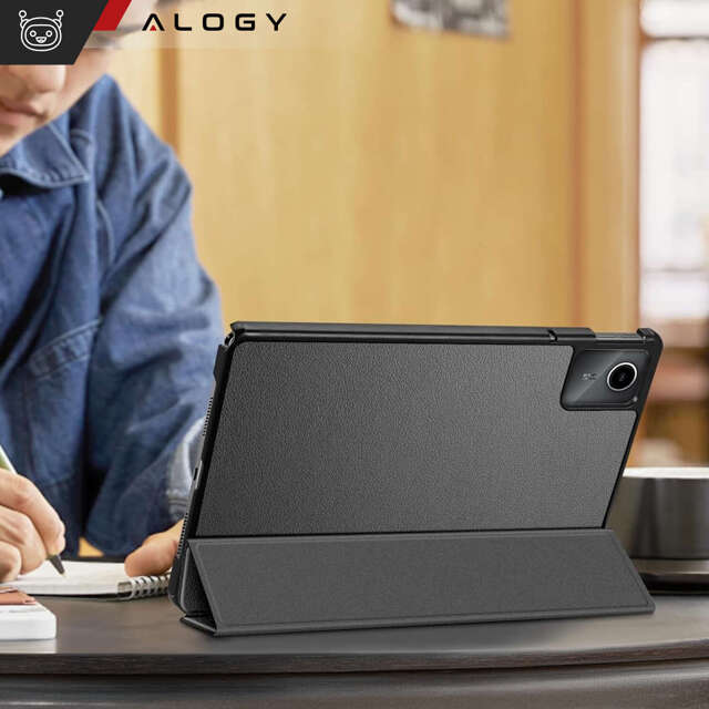 Etui do Lenovo Tab M11 10.95" TB330FU / TB330XU / TB331FC Book Case Cover z klapką obudowa futerał pokrowiec Alogy Szary