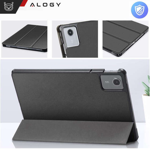 Etui do Lenovo Tab M11 10.95" TB330FU / TB330XU / TB331FC Book Case Cover z klapką obudowa futerał pokrowiec Alogy Szary