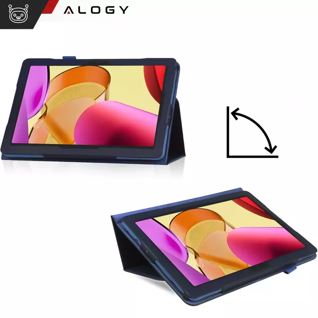 Etui do Lenovo Tab M11 10.95" TB330FU/TB330XU/TB331FC stojak pokrowiec obudowa z klapką na tablet Case Alogy Granatowe