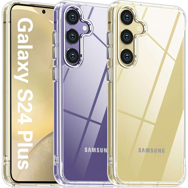 Etui do Samsung Galaxy S24+ Plus obudowa plecki futerał Hybrid Clear Case Alogy Przezroczyste