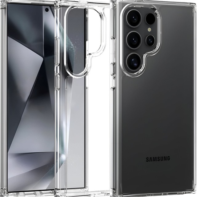 Etui do Samsung Galaxy S24 Ultra obudowa plecki futerał Hybrid Clear Case Alogy Przezroczyste