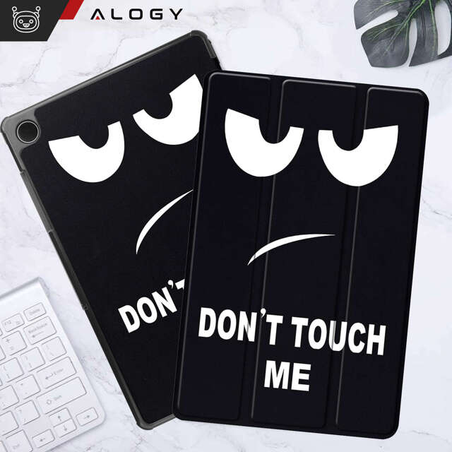 Etui do Samsung Galaxy Tab A9+ 2023 11" na tablet Alogy Kids Case with Holder Don't touch me podstawka