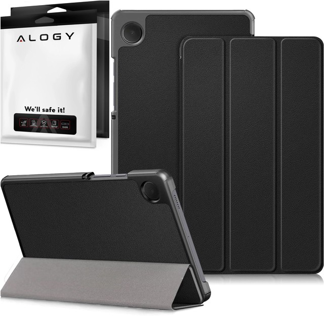 Etui do Samsung Galaxy Tab A9 2023 8.7" X110 / X115 obudowa na tablet Case Alogy Book Cover Czarne