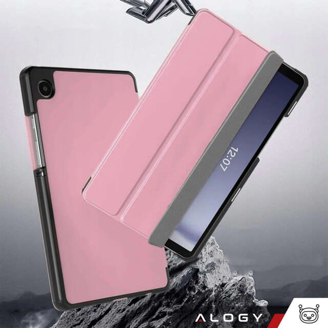 Etui do Samsung Galaxy Tab A9 2023 8.7" X110 / X115 obudowa na tablet Case Alogy Book Cover Różowy