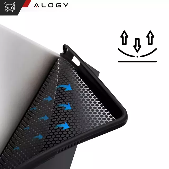 Etui do Samsung Galaxy Tab A9+ Plus 2023 11" (X210/X215/X216) obudowa na tablet Case Alogy Stand Czarne