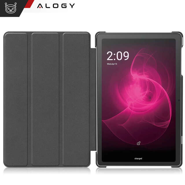 Etui do T-Mobile T Tablet 5G 10.36" obudowa na tablet Alogy Book Cover Case Granatowe