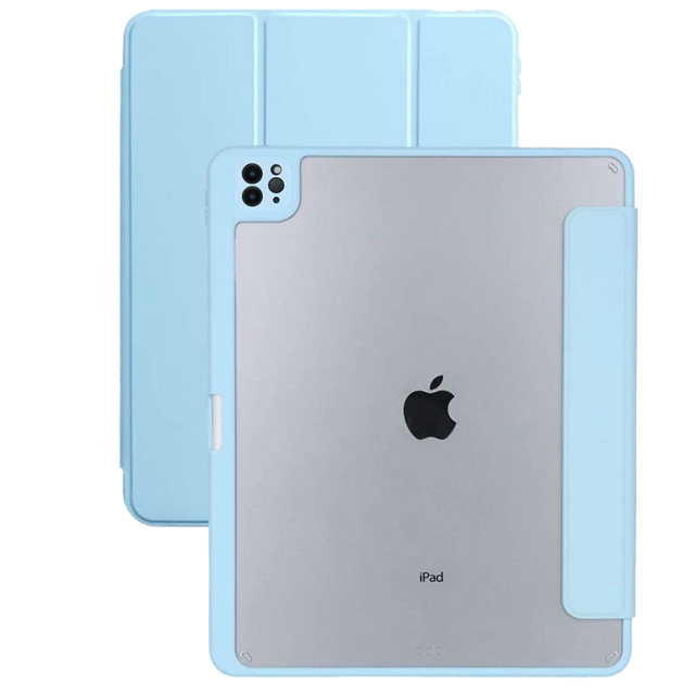 Etui magnetyczne 2w1 Alogy Magnetic Pencil Case do Apple iPad Air 6 11" 2024 / 4 2020 / 5 2022 Niebieskie