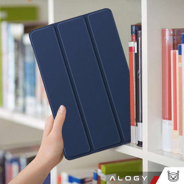 Etui na tablet do Xiaomi Redmi Pad SE 2023 11" obudowa ochronna z klapką Case Alogy Book Cover Granatowe