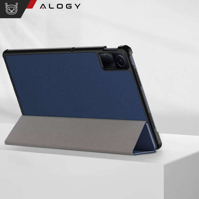 Etui na tablet do Xiaomi Redmi Pad SE 2023 11" obudowa ochronna z klapką Case Alogy Book Cover Granatowe