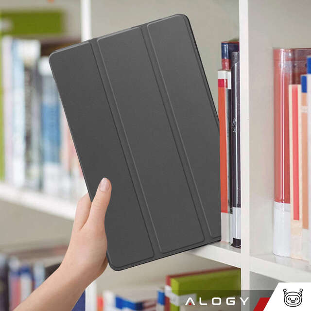 Etui na tablet do Xiaomi Redmi Pad SE 2023 11" obudowa ochronna z klapką Case Alogy Book Cover Szare