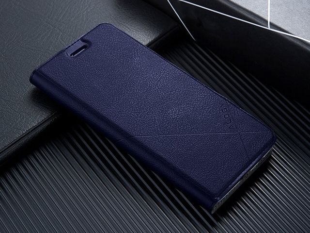 Etui na telefon Alogy portfel do Xiaomi Redmi Note 8T Granatowe