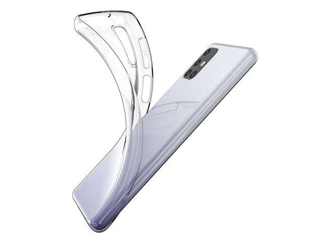 Etui na telefon silikonowe do Samsung Galaxy M31s silikonowe przezroczyste