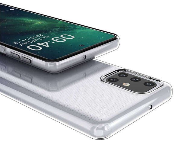 Etui na telefon silikonowe do Samsung Galaxy M31s silikonowe przezroczyste