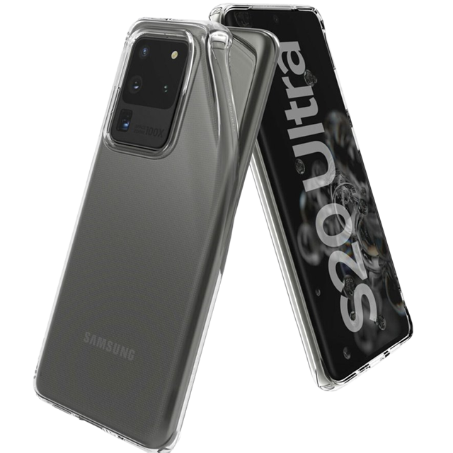 Etui na telefon silikonowe do Samsung Galaxy S20 Ultra Crystal Case