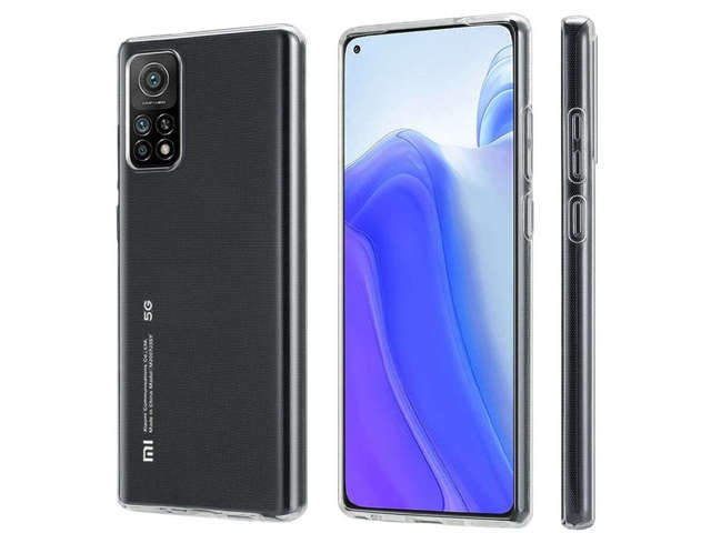 Etui na telefon silikonowe do Xiaomi Mi 10T/10T Pro 5G silikonowe przezroczyste