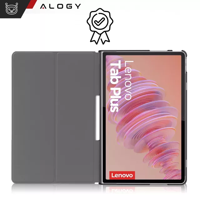 Etui ochronne do Lenovo Tab Plus 11.5" 2024 TB351FU Alogy Book Cover Case obudowa na tablet Granatowe