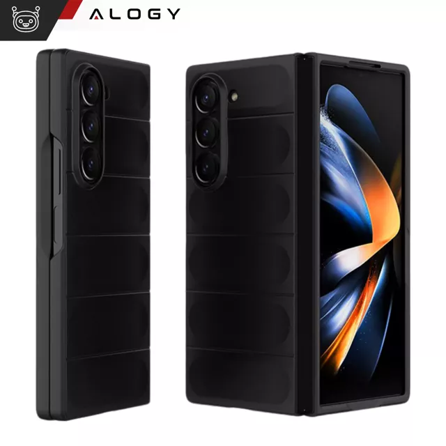 Etui ochronne na telefon MagicShield obudowa plecki case do Samsung Galaxy Z Fold 6 Czarne