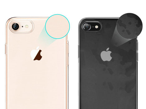 Etui silikonowe przezroczyste do Apple iPhone 7/8/SE 2022/2020 Crystal Case