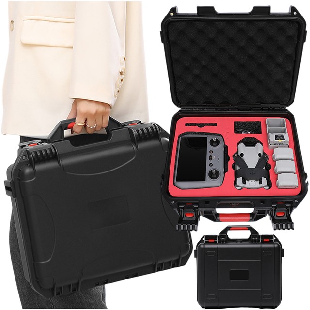 Etui walizka do DJI Mini 4 Pro, Mini 3 Pro, Mini 3 pokrowiec futerał na drona kontroler Alogy Hard Case Czarny