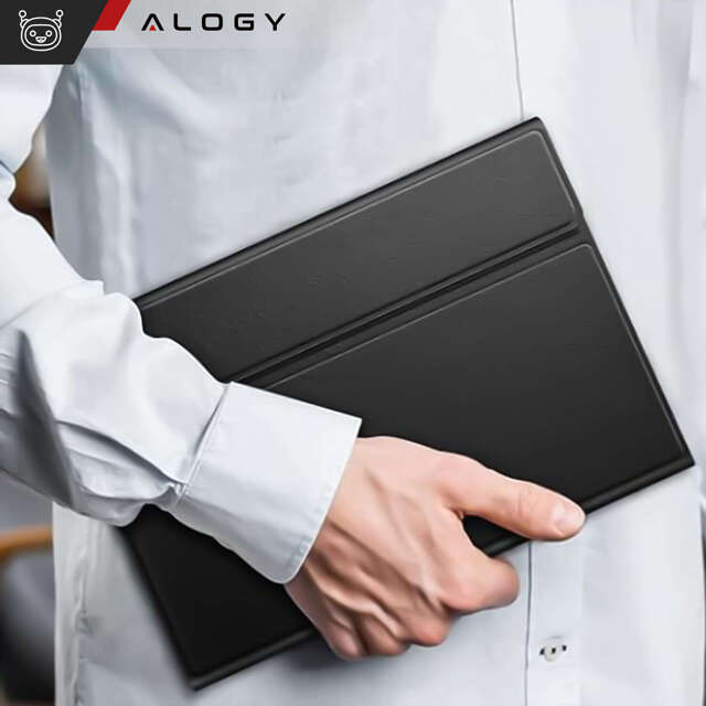 Etui z klawiaturą do Lenovo Tab K11E / M11 10.95" TB330FU / TB330XU / TB331FC klawiatura Bluetooth case Alogy Czarne + Szkło + Rysik