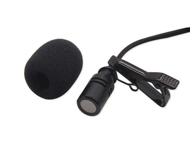 Mikrofon z klipsem do GoPro Hero 3/ 4 do kamerki sportowej