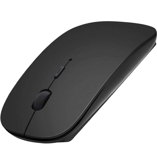 Myszka bezprzewodowa Alogy Mouse do laptopa tabletu Czarna