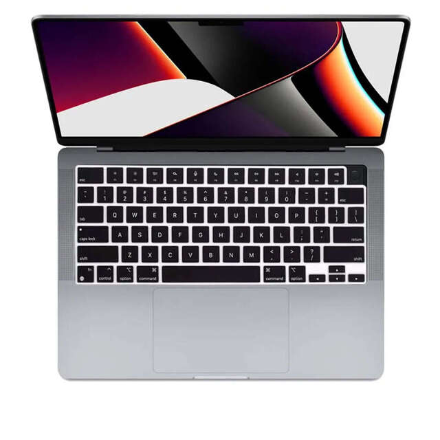 Nakładka ochronna Alogy osłona na klawiaturę EU do Apple Macbook Air 13 2022 M2 A2681 Czarna