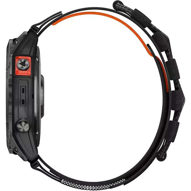 Pasek nylonowy do Garmin Fenix 5x / 6x / 7x / Pro / Descent / Tactix / Enduro (26mm) Alogy Nylon Band Czarny