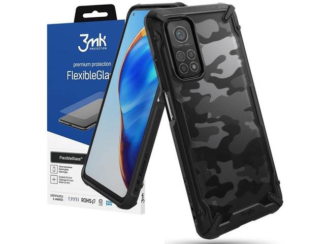 Ringke Etui na telefon Fusion X do Xiaomi Mi 10T/ Mi 10T Pro 5G Camo Black