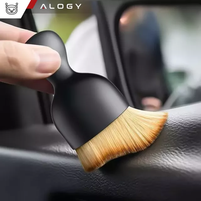 Szczoteczka sprzątająca do auta Alogy Cleaning Car Brush do samochodu z pokrywką