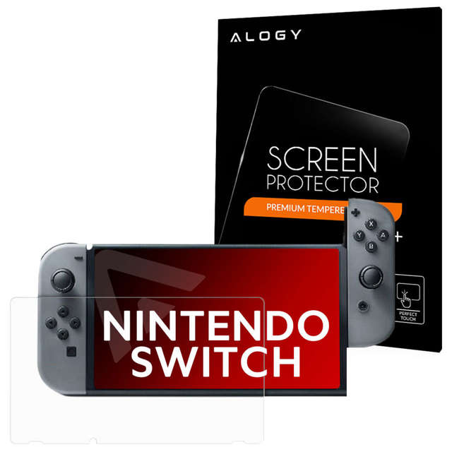 Szkło hartowane 9H na ekran do Nintendo switch