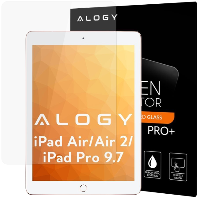Szkło hartowane Alogy 9H do Apple iPad Air/ Air 2/ iPad Pro 9.7