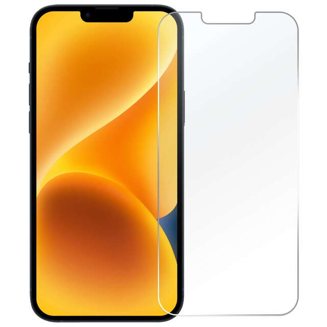 Szkło hybrydowe do Apple iPhone 13, iPhone 16e na ekran Alogy Flexi Glass 9H Case Friendly płaskie na ekran