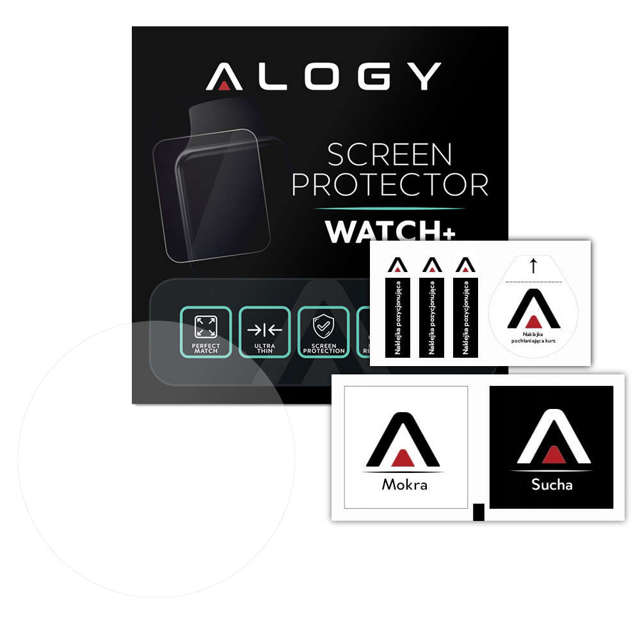 Szkło na smartwatch Alogy na ekran do Huawei Watch GT 2 46mm