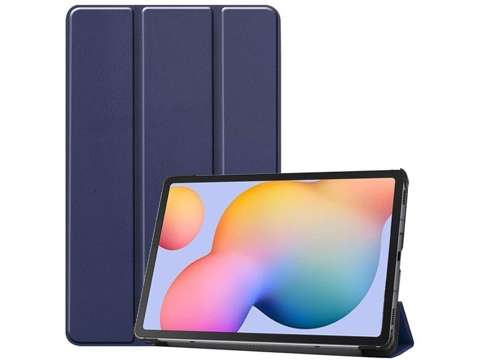 Alogy Etui Book Cover do Samsung Galaxy Tab S6 Lite 10.4 P610 / P615 Granatowe