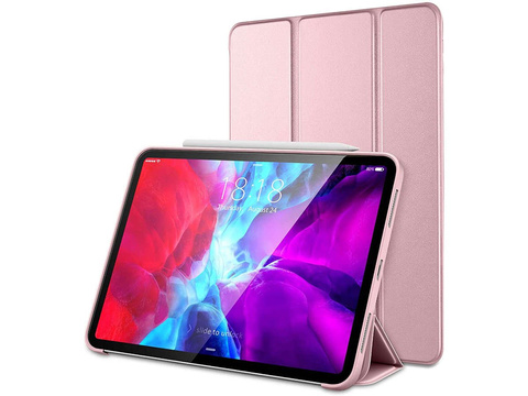 Alogy Etui na tablet Smart Case do iPad Air 4 2020/ 5 2022/ iPad Pro 11 Różowe