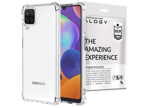 Alogy Etui na telefon ShockProof do Samsung Galaxy A12/ M12 przezroczyste