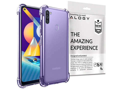 Alogy Etui na telefon ShockProof do Samsung Galaxy M11 / A11 przezroczyste