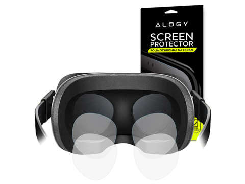 Alogy Folia ochronna x4 na obiektyw do okularów VR do Oculus Quest 2
