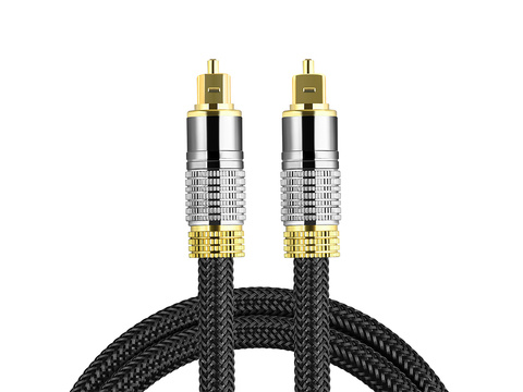 Alogy Kabel przewód optyczny cyfrowy 6.0mm Audio PC TV 500cm