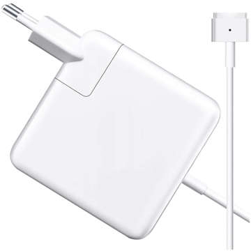 Alogy Ładowarka zasilacz do MacBooka Charger do Apple MacBook MagSafe 2 T-type 45W Biała