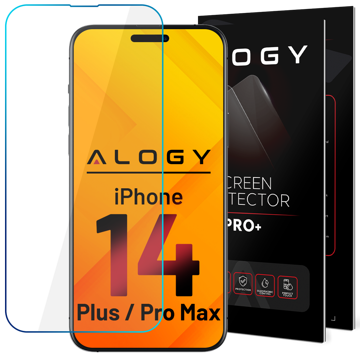 Alogy Screen Protector PRO+ Szkło hartowane 9H ochrona na ekran do Apple iPhone 15