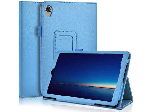 Alogy Stand Cover Etui stojak do Lenovo Tab M8 TB-8505 Niebieskie