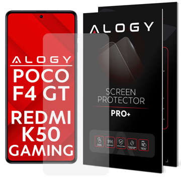 Alogy Szkło hartowane 9H do Xiaomi Poco F4 GT / Redmi K50 ochrona na ekran