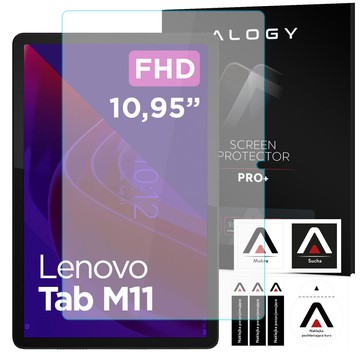 Alogy Szkło hartowane do Lenovo Tab M11 10.95" TB330FU/TB330XU/TB331FC na tablet ekran Screen Protector Pro+ 9H