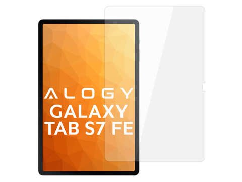 Alogy Szkło hartowane na tablet 9H do Samsung Galaxy Tab S7 FE 12.4 T730/T736B