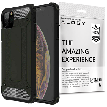 Etui Alogy Hard Armor do Apple iPhone 11 Pro Max czarne