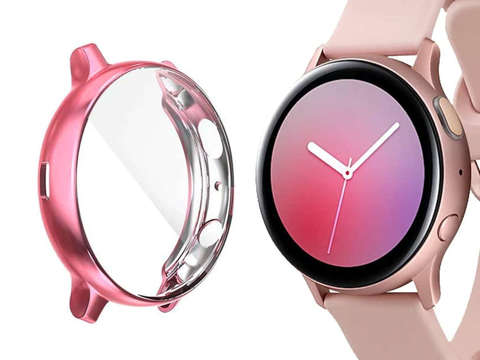 Etui na smartwatch Alogy case do Galaxy Watch Active 2 44mm Różowe